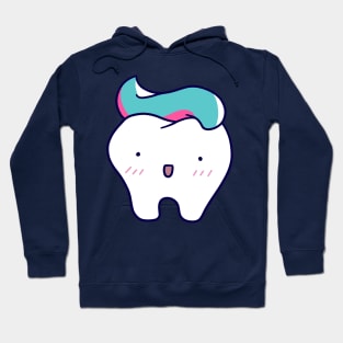 Cute Tooth with Tooth Paste Hoodie